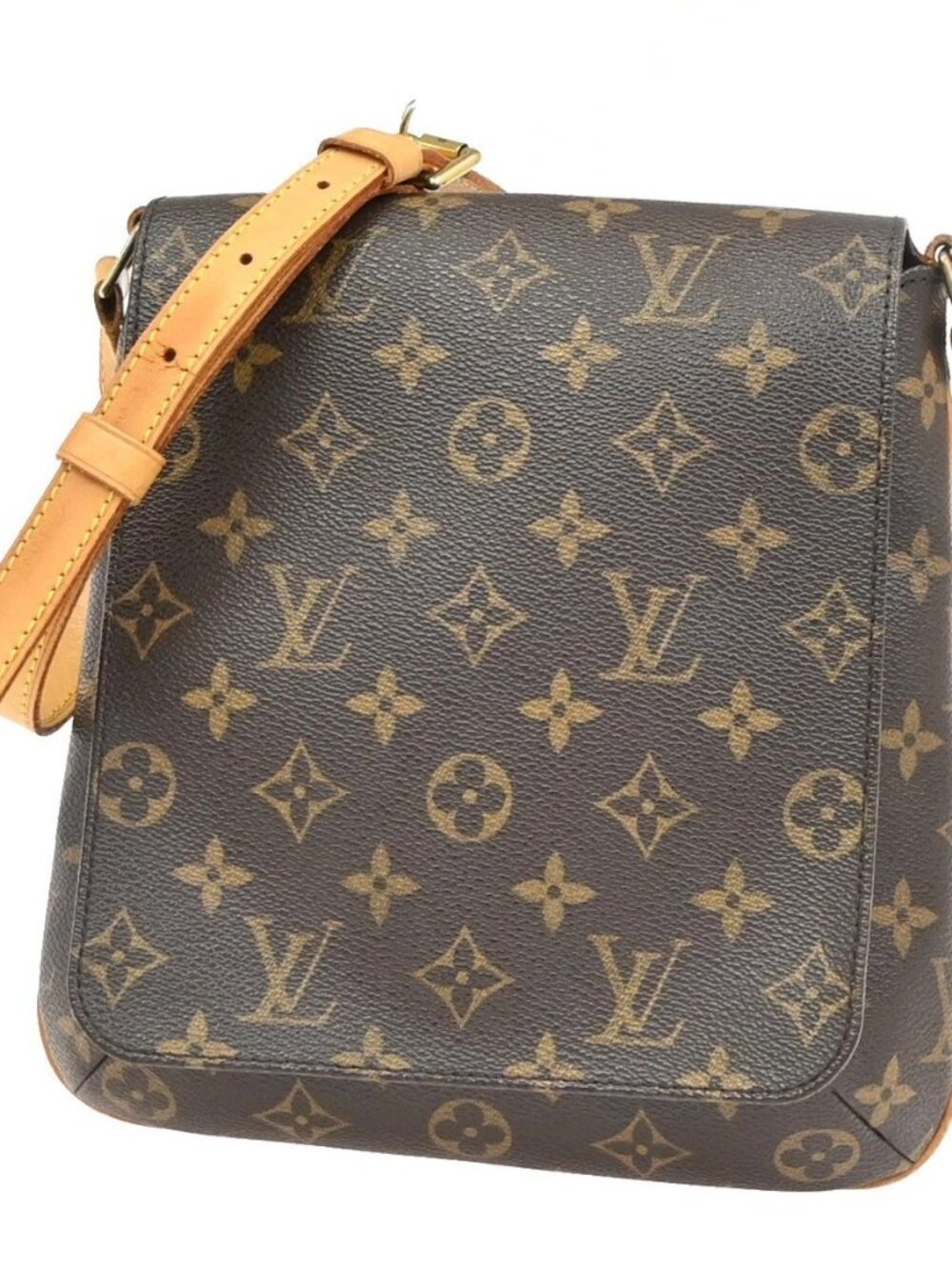 LOUIS VUITTON Musette Salsa Long Shoulder Bag Monogram BN Spain M51387 82KD563